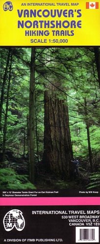 Vancouver Northshore Hiking Trails Map