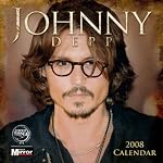 Johnny Depp Calendar 2008 book cover
