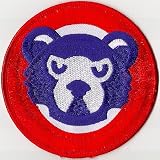 Chicago Cubs Cubbie Bear Sleeve Patch. 1984 MLB season.