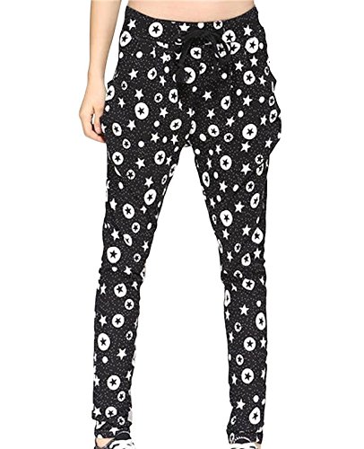 【KUYATOU】　レディース　ズボン ハーレムパンツ エラスチカ　10013