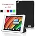 VSTN ® Acer Iconia A1-830 ultra-thin Smart Cover Case with Auto Sleep/Wake Function, Only fit Acer Iconia A1-830 [Life Time Warranty] (For Acer Iconia A1-830, Black)