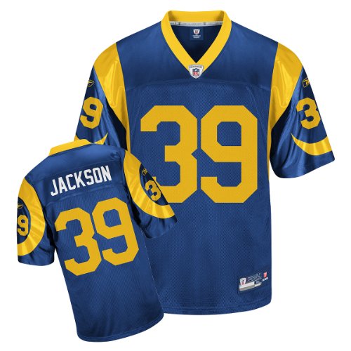 Steven Jackson Alternate Reebok NFL Replica St. Louis Rams Jersey - X-Large