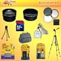 18PC ULTIMATE BEST BUY ACCESSORY KIT W/ LENSES & 4GB MEMORY & MUCH MORE FOR KODAK EASYSHARE P850 P712