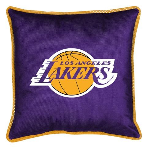 Los Angeles LA Lakers Throw Bed Pillow 17 x 17
