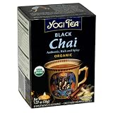 Yogi Tea Revive, Black Chai, Tea Bags, 16-Count Boxes (Pack of 6)