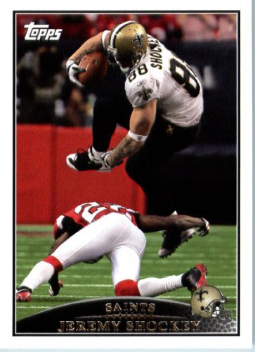 2009 Topps #171 Jeremy Shockey - New Orleans Saints (Football Cards)