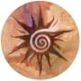 Thirstystone Coasters - Spiral Sun