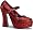 DOLLY-50 (Sexy-50G) 5" Mary Jane Pump, Red Glitter-Size 6