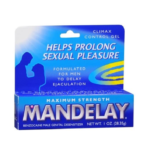 Mandelay Male Genital Desensitizer Maximum Strength Climax Control Gel 1 Oz Mandelay Male Genital Desensitizer Maximum Strength Climax Control Gel 1 Oz