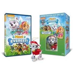 Amazon.com: Paw Patrol Meet Everest DVD + Marshall Ornament - Limited