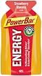 PowerBar Energy Gel, Caffeinated, Strawberry Banana, 1.44-Ounce Packets (Pack of 24)