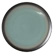 Reactive Set of 4 Dinner Plates - Teal