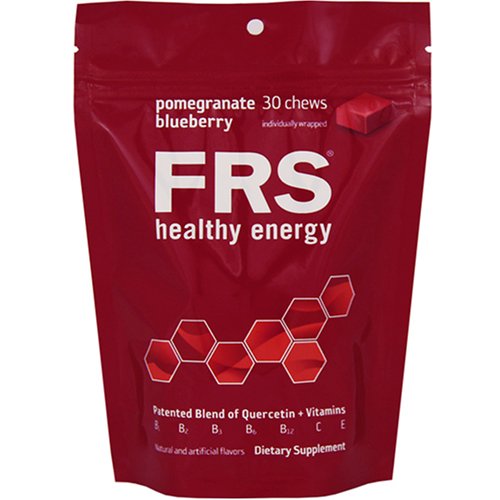 FRS Healthy Energy Chews, Pomegranate Blueberry, 7- Ounces Bags by FRS