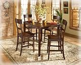 Rect Cntr Ht Tbl w/ 4 24 Bar Stls (RTA)(5/Cn)