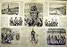 1863 Tir War Troops Swiss French Military Print