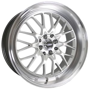 Kyowa Racing Evolve (Series 628) Hyper Silver - 18 x 9 Inch Wheel