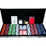 500pc 14g Premium Nexgen Style Poker Chip Set w  FREE Accessories by 