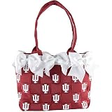 Indiana Hoosiers Large Bow Bucket Purse from Tessuta