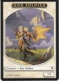 Kor Soldier Creature Token - Zendikar Token - Magic the Gathering