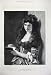 1877 Antique Portrait Woman Mantilla Becker Fine Art