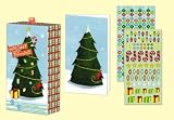 Spruce Holiday Sticker Note Cards (Holiday Trimmings)