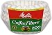 Melitta 629524 8 To 12 Cup White Coffee Basket Filters 200 Count