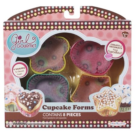 Girl Gourmet Cupcake Forms use with Girl Gourmet Cupcake Maker