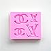 Wocuz W0514 Logo Shape Candy Making Mold Fondant Mold