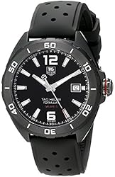TAG Heuer Men's WAZ2115.FT8023 Black Titanium Automatic Watch