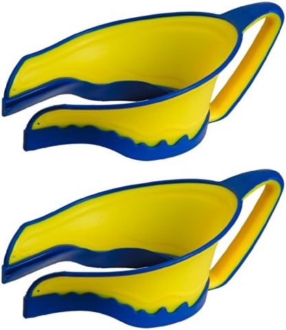 Lil Rinser Splashguard Shampoo Rinser, 2 Pack, Yellow