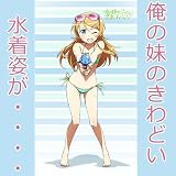 俺の妹がこんなにかわいいわけがない　桐乃 水着　ひものれん　大判　８５ｃｍｘ１５０ｃｍ！