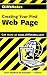 Creating Your First Web Page (Cliffs Notes)