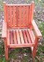 Massive Dining Armchair Old Growth Redwood