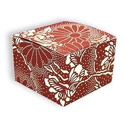 Red Kata-Gami - One Piece Gift Boxes (3" x 3" x 2")