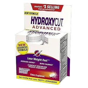 51547YZ87uL. SL500 AA300  Hydroxycut Weight loss Advanced Formula   2/60 Ct. Bottles