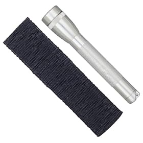 Mag Instrument AA Flashlight and Holster Combo Pack, Silver #M2A10H by Mag Instrument