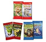 Xeko Booster Packs - Buy 5 Get 6th Pack Free - Combo Set, 2 China, 2 Costa Rica, 2 Indonesia