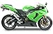 2005-2006 Kawasaki ZX6R / ZX6RR M-2 V.A.L.E. Stainless / Aluminum Dual Slip-On System