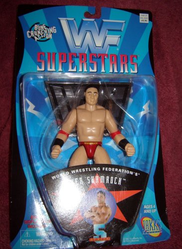 WWE Action Figure-WWF Ken Shamrock Wrestling Figure by Jakks WWE WCW-Jakks WWE Action Figure