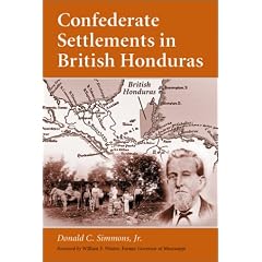 Confederate Settlements in British Honduras