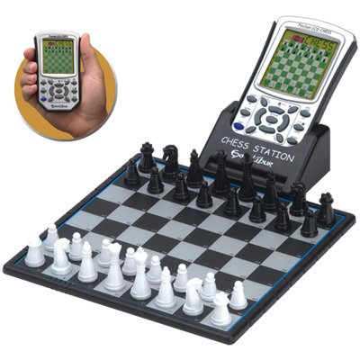 5154CMEJBHL Electronic Chess Station Chess Set