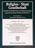 Religion �- Staat �- Gesellschaft