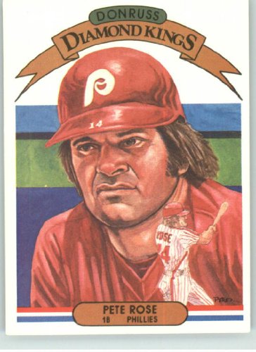 1982 Donruss #1 Pete Rose DK - Philadelphia Phillies (Diamond King) (Baseball Cards)