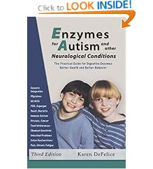Click here to buy Enzymes for Autism and Other Neurological Conditions (Updated Third Edition) by  Karen DeFelice.