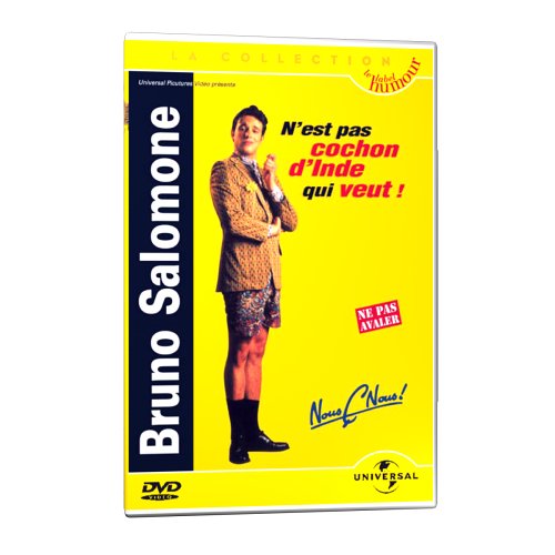 Bruno Salomone : N'est pas cochon d'Inde qui veut ! dvd, Film dvd Bruno Salomone : N'est pas cochon d'Inde qui veut !