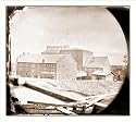 Civil War Photo (M): Richmond Va. Haxall & Crenshaws Flour Mill; Canal lock in foreground