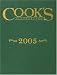 Cooks Illustrated 2005 Annual