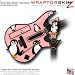 Penguins on Pink WraptorSkinz Skin fits Guitar Hero World Tour Guitar for Nintendo Wii (GUITAR NOT INCLUDED)