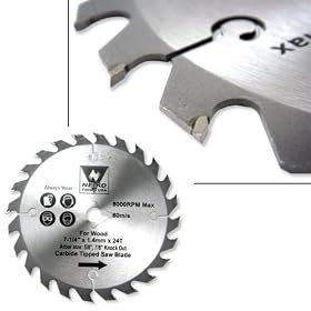 Carbide Circular Saw Blade, 14 x 80 Tooth by 