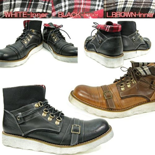 2WAYチェック柄シューズ AM-584